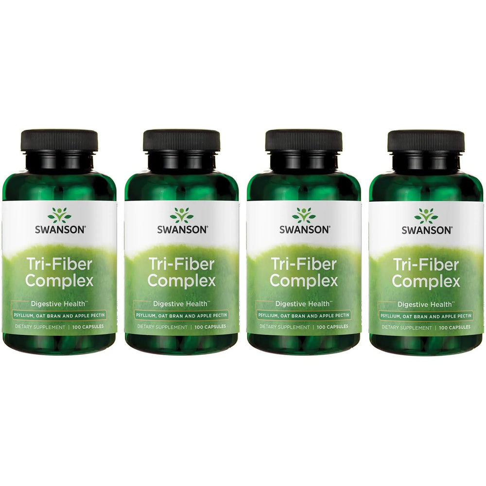 Swanson Tri-Fiber Complex bottle for convenient daily digestive support.