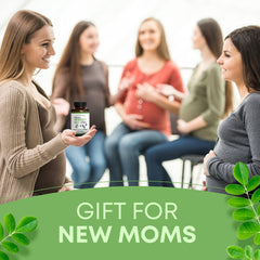 Sweetbottoms lactation supplement packaging shows clean, GMO-free formula.