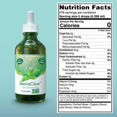 SweetLeaf SteviaClear coffee-drops offer keto-friendly sweetness for your morning brew.