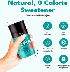 SweetLeaf Steviaclear packaging and label highlight non-GMO and keto compatibility.