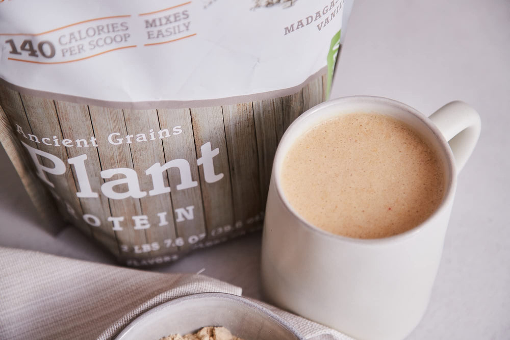Swiig nutrient-dense powder in a resealable bag.