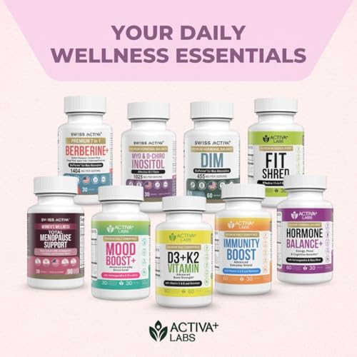 Swiss Activa+ DIM capsules being poured for daily routine