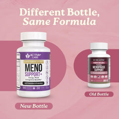Vegan, soy-free, gluten-free formulation from Swiss Activa+ Labs Total Menopause Support.