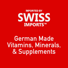 Swiss Imports packaging emphasizes a 12-pack value for consistent use