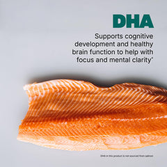 Swisse PQQ-DHA Brain Booster held by hand, signaling easy daily use.