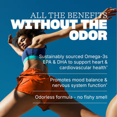 Swisse Wild Fish Oil with EPA and DHA support for daily wellness