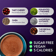 Switch Killswitch sleep aid cocoa powder jar—simple mix with warm drink.
