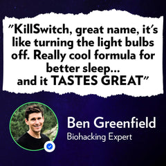 Switch Killswitch sleep aid GABA—gentle relaxation for restful nights.