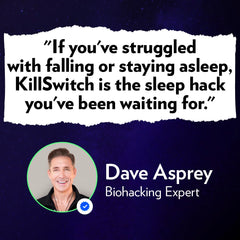 Switch Killswitch sleep aid tart-cherry extract—natural flavor and relaxing evening ritual.