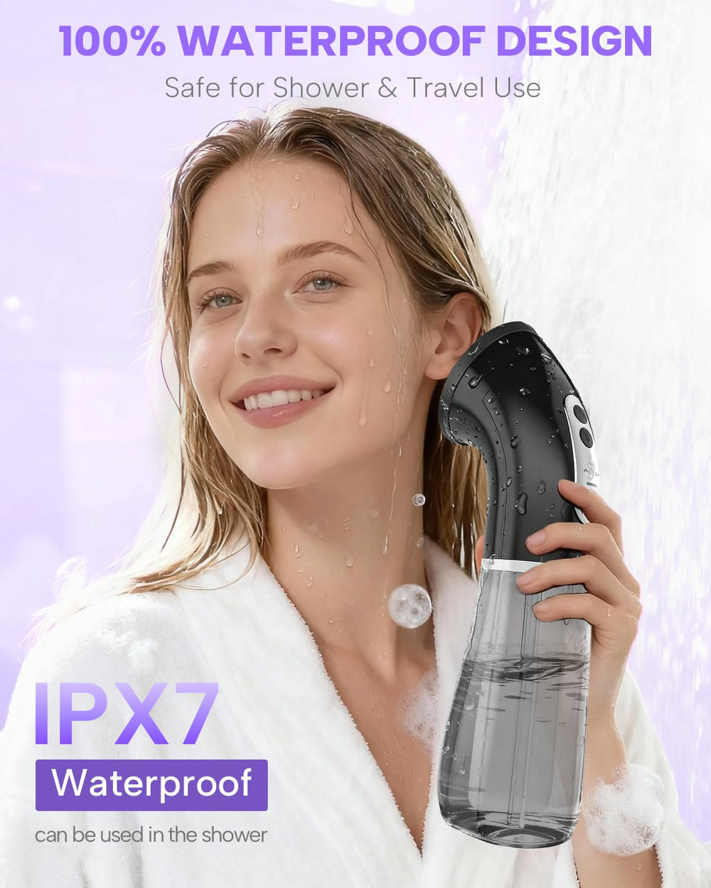 Sylvanthos five-hole nozzle for beginners, gentle rinsing