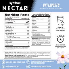 Grass-fed Nectar Medical whey powder designed for clear, natural nutrition