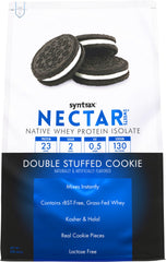 Syntrax Nectar Sweets double-stuffed cookie powder for quick protein boost