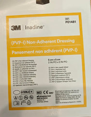 Systagenix Inadine 5x5 dressing pack for small wound coverage