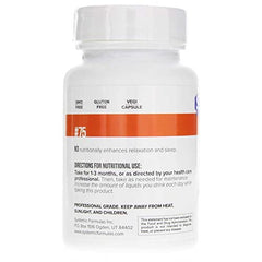Systemic Formulas Bio Function N3 Relaxa ingredients blend with valerian and passion flower.