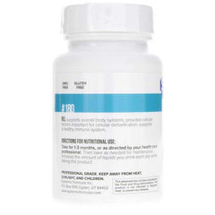 Systemic Formulas REL - CHLORELLA serving spoon ready to measure a dose.