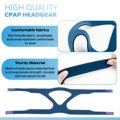 SyunsXoon CPAP headgear care and cleaning tips.