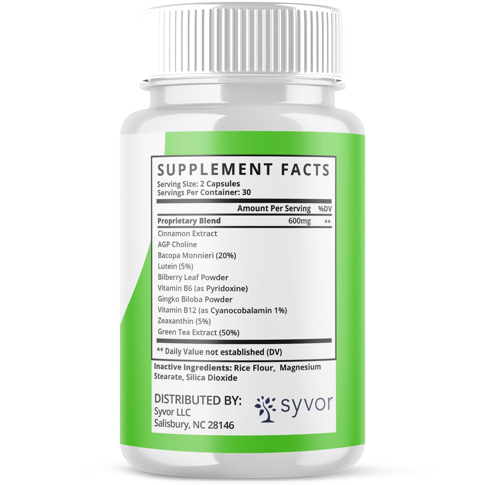 Syvor Barislend dietary supplement bottle ready for daily use
