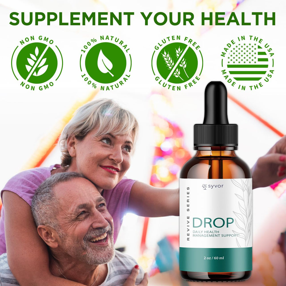 Syvor Drop The Pounds Drops dropper demonstrates precise dosing.