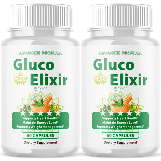 Syvor Gluco Elixir bottle-pack for daily wellness