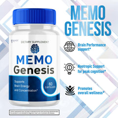 Syvor MemoGenesis label details listing ingredients and dosing guidance.