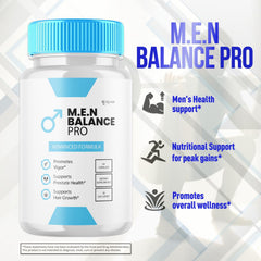 Syvor M.E.N Balance Pro capsules being poured for easy daily intake.