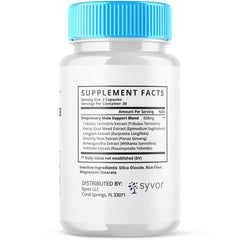 Syvor M.E.N Balance Pro total contents reveal 180 capsules.