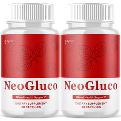 Syvor NeoGluco bottle on kitchen shelf supports daily wellness.