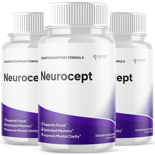 Syvor Neurocept capsules bottle front for daily focus