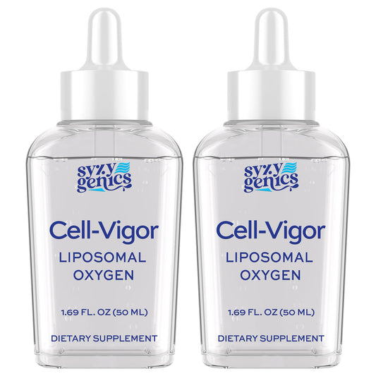 SYZY GENICS Oxygen Boost bottle pour for daily energy