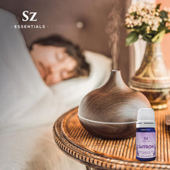 Sz Essentials saffron oil is ideal for bath and self-care rituals
