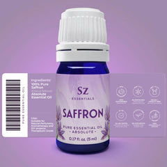 Sz Essentials saffron oil in diffuser setup elevates ambience