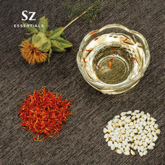 Sz Essentials saffron oil saffron threads focus inspires perfumery ideas