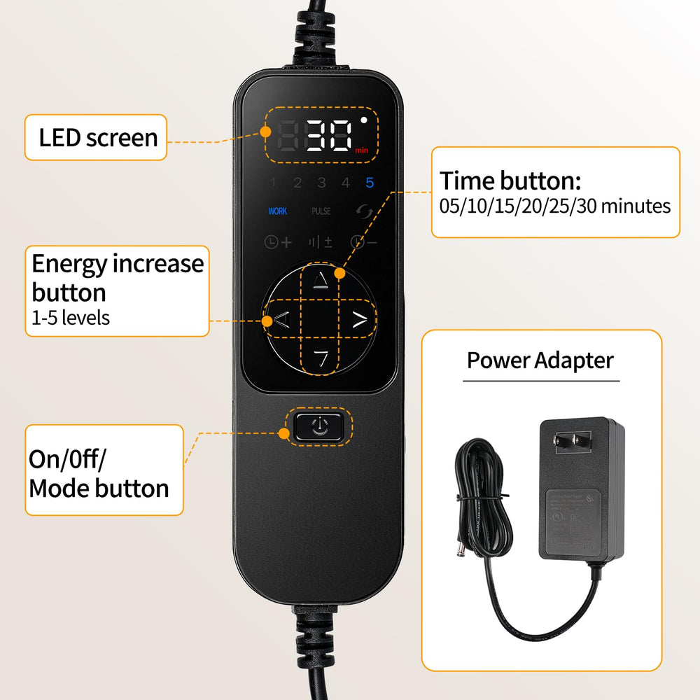 SZDGGZ LED close-up displaying dual wavelengths for deep reach