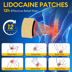 SZLGANG patch applied to back area for targeted muscle relief