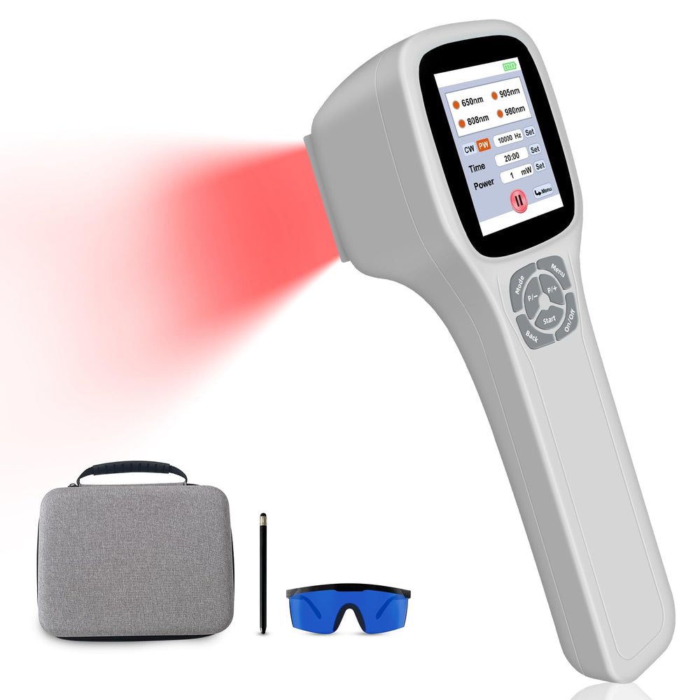 Tacbyz upgrade red light therapy device front view for at-home relief