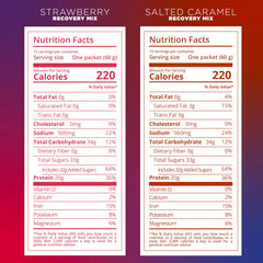 Tailwind Recovery Mix strawberry serving after cycling for a refreshing recovery