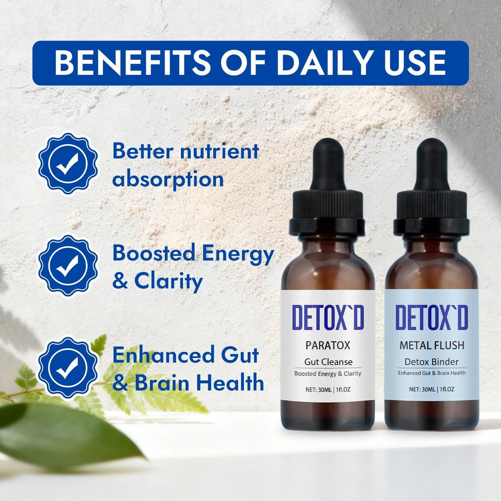 TakTuqa DETOXD ingredients spread highlights natural herbal balance