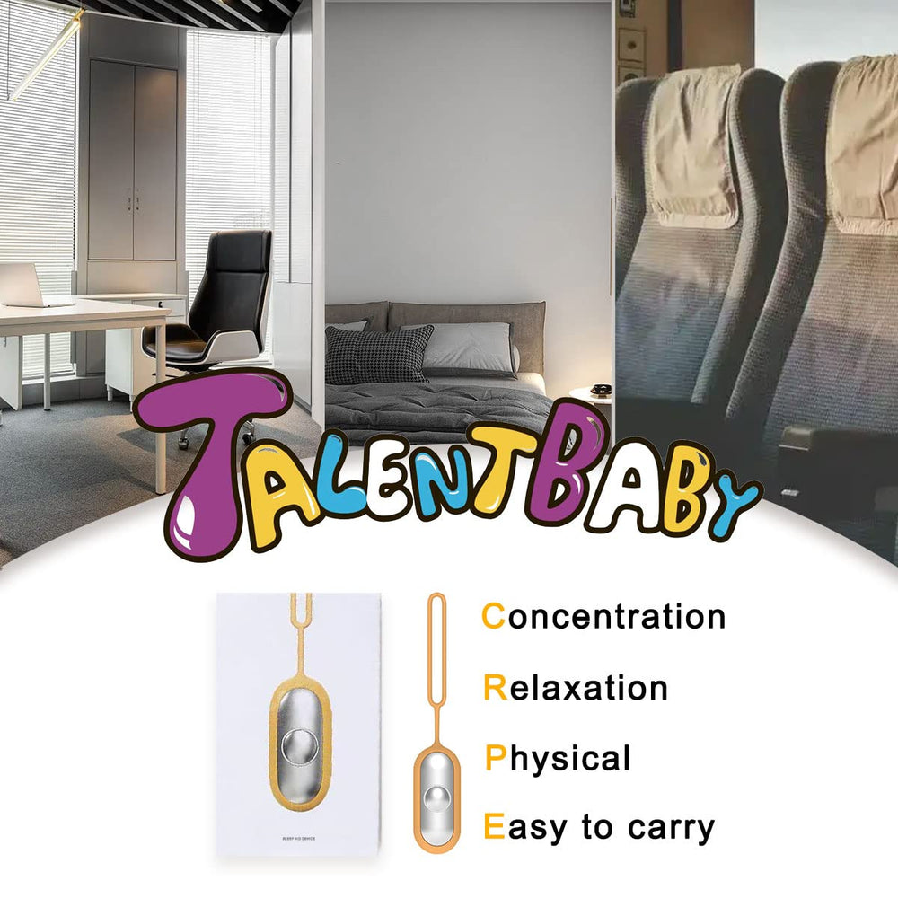 TALENTBABY gentle low-frequency vibrations help promote calm focus.