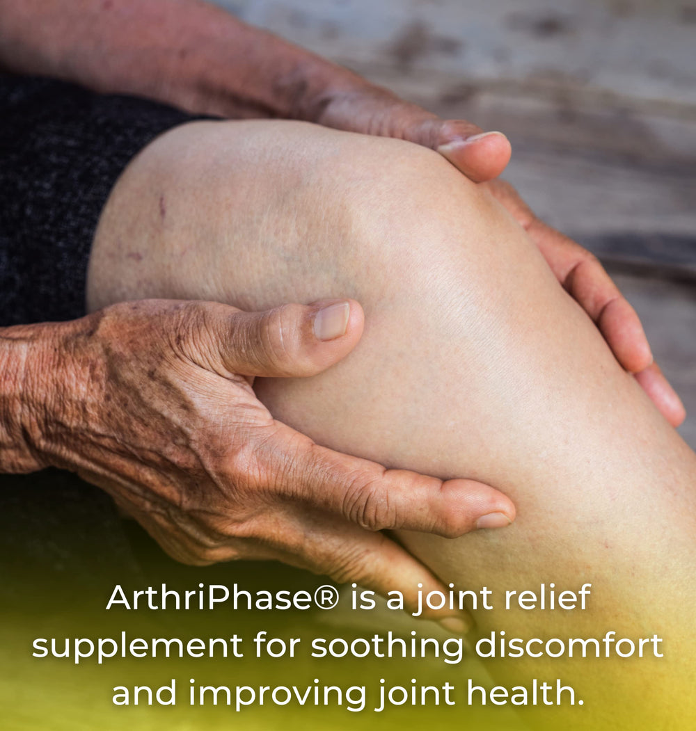 Tango ArthriPhase capsules being poured for easy daily dosing