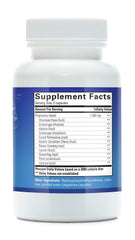 Detailed label view showing herbal blend and daily use.