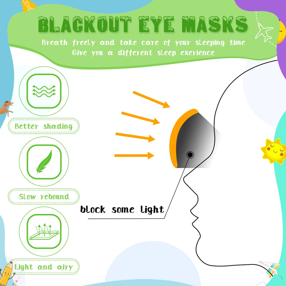Tarpop individually wrapped eye mask protects hygiene during travel or events.