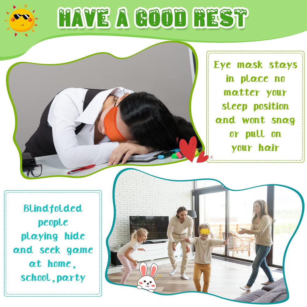 Tarpop party-game ready eye mask supports fun, light-blocking for plays.