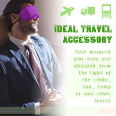 Tarpop travel-friendly eye mask ideal for hotels, trains, and flights.