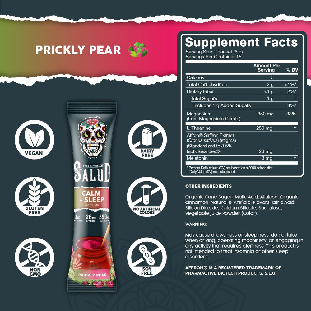 Taste Salud glass of prickly pear drink showcasing low sugar.