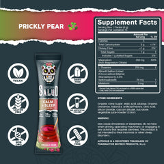 Taste Salud glass of prickly pear drink showcasing low sugar.