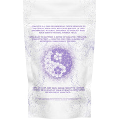 TAT2 Longevity Patch on the neck helps support a grounded, centered feeling.