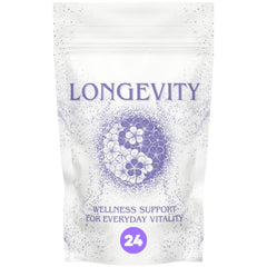 TAT2 Longevity Patch on the wrist promotes daily balance and calm focus.