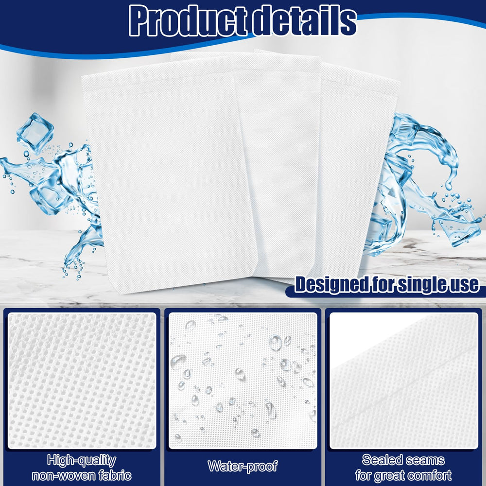 Tatuo 100-pcs disposable sleeves for convenient, hygienic use.