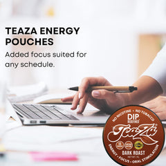 TeaZa 8-pack display highlights convenient daily pouches