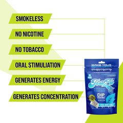 TeaZa Cool Mint Chill pack on display, premium packaging for discreet use.